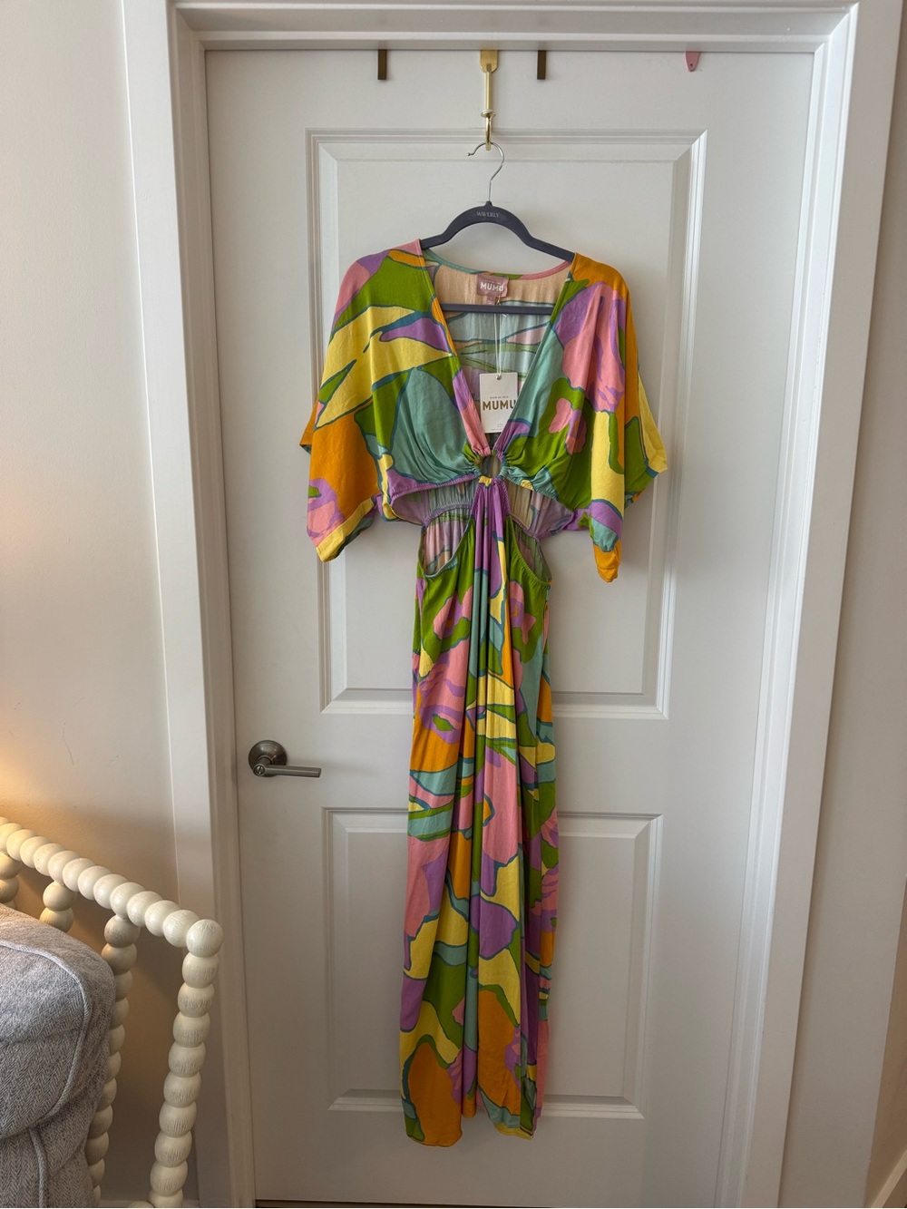 Show Me Your Mumu Dana Dress Summer Sorbet Size Large NWT - Picture 2 of 10
